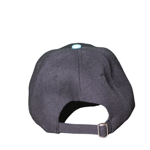 Bleach Anime Series TV Ball Cap Adjustable Strap Black/Blue Hat Men's OS - Picture 3 of 4